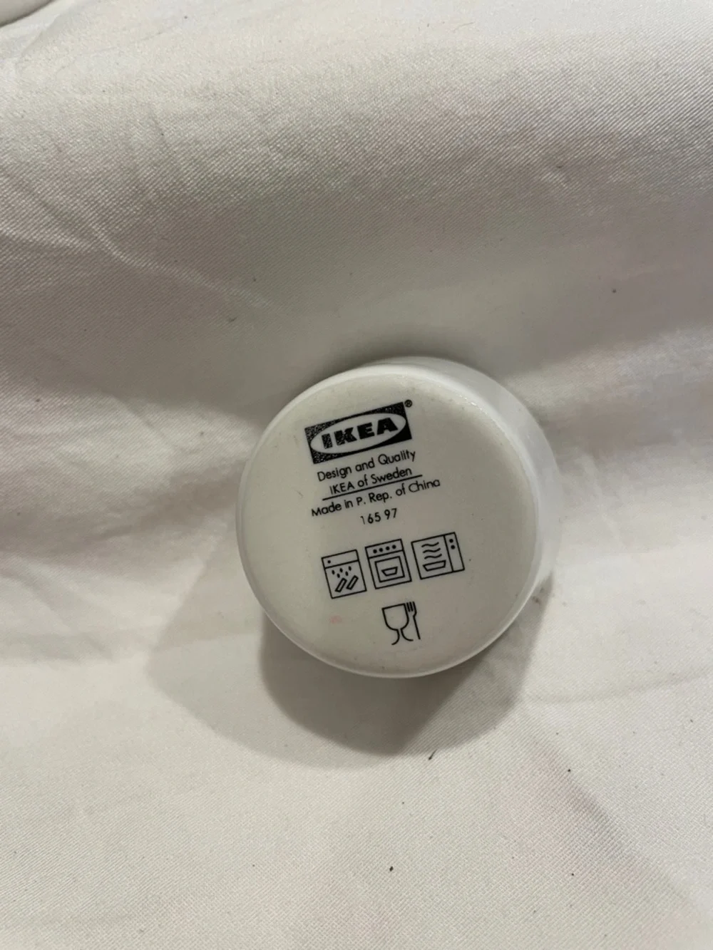 IKEA White Ceramic Prep Bowls - Set of 4